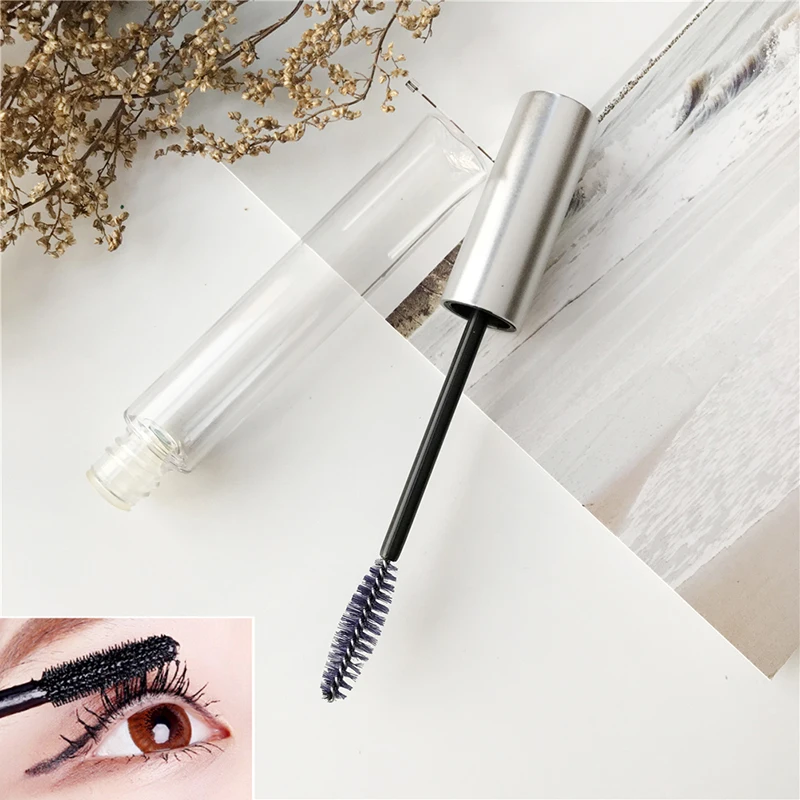 1PCS 10ml Portable Empty Black Eyelash Tube Fashionable Refillable Bottles Makeup Tool Accessories Mascara Cream Vial/Container - Image 2
