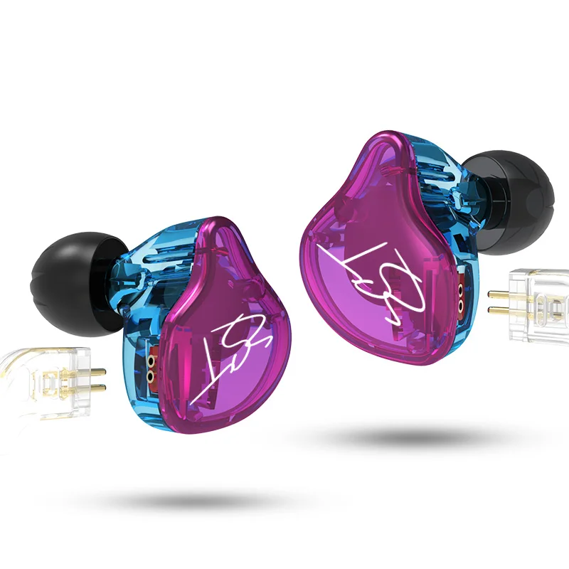 KZ ZST Pro X In Ear Earphone Hybrid Headset HIFI Bass Noise Cancelling Colorful Earbuds With Mic Replaced Cable for ZSN ZSX ZS3 - Image 5