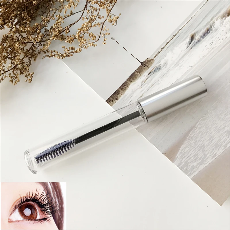 1PCS 10ml Portable Empty Black Eyelash Tube Fashionable Refillable Bottles Makeup Tool Accessories Mascara Cream Vial/Container - Image 3