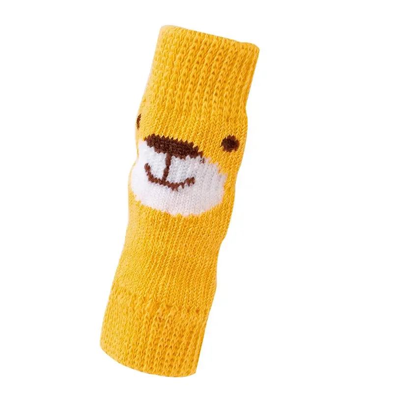 4pcs Pet Socks for Cats Anti-Dirt Paw Covers Scratching Protection for Teddy Bichon Joint Knee Protector Leg Guard Elbow Guard - Image 5
