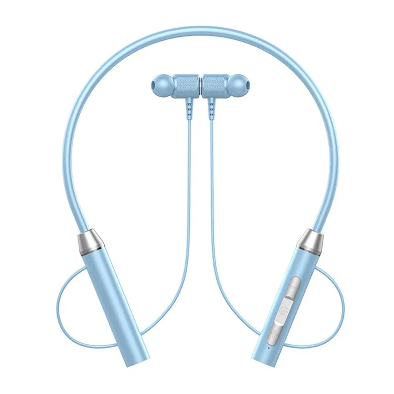 Neckband Wireless Bluetooths Headset In-Ear Earphone With Mic Magnetic Adsorption Sports Gaming Headphone Waterproof All Phones - Image 4