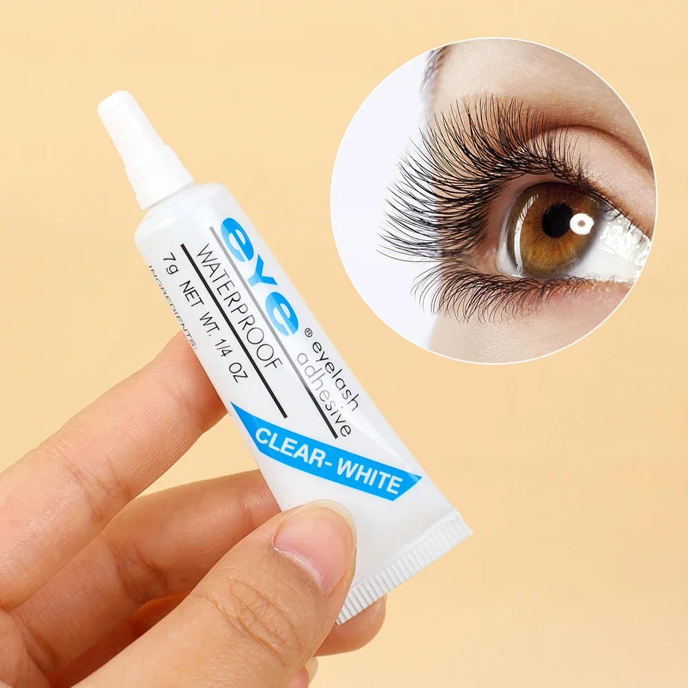 Mild Disposable False Eyelash Glue 7g No-irritating Waterproof Lasting Strong Glues Lash Extensions Quick Dry Adhesive Glue Tool - Image 5