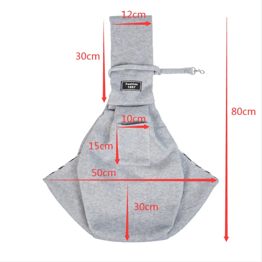 Pet Puppy Cat Carrier Bag Outdoor Travel Portable Dog Shoulder Bag Cotton Comfort Sling Handbag Tote Pouch Pet Carrying Supplies - Image 2