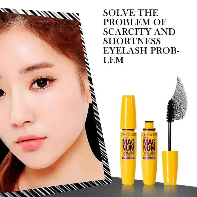 1pcs New Brand Eyelash Mascara Makeup Kit Long Lasting Natural Waterproof Black Professional Eye Mascara Cosmetic Make Up - Image 3