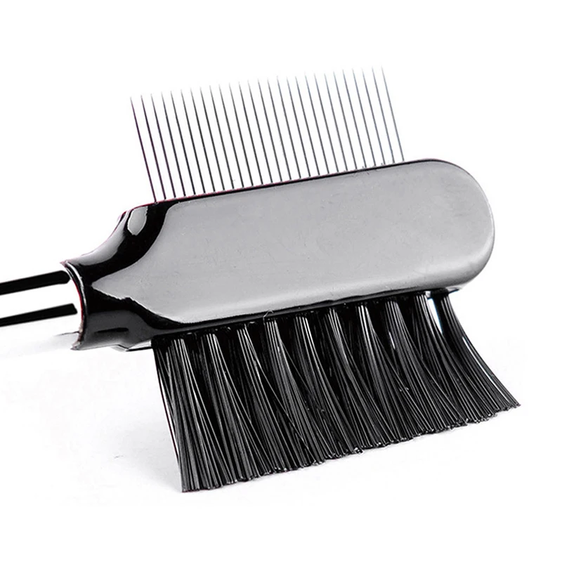1PC Eyelash Brush Eyebrow Comb Makeup Brushes Professional Dual Makeup Tool maquiagem Black Kabuki Wood Beauty - Image 3