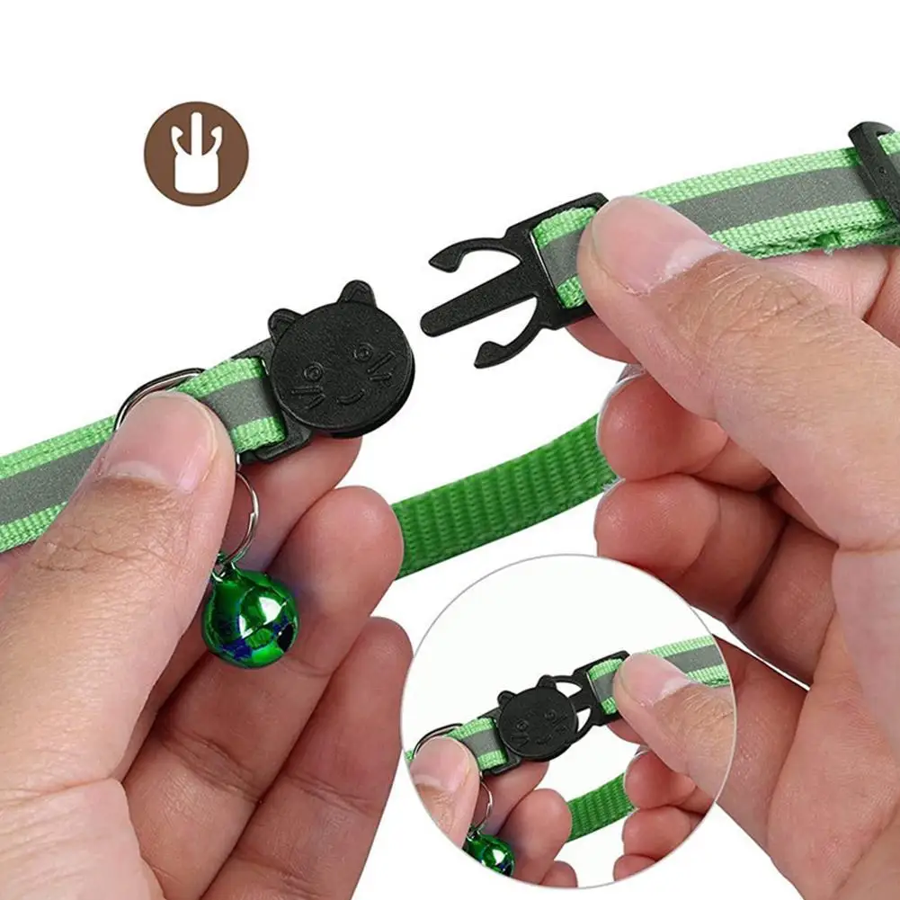 Reflective Collar for Cats Anti-Lost Pet Cat Collar For The Apple Airtag Protective Tracker Anti Lost Positioning Pet Collar - Image 3
