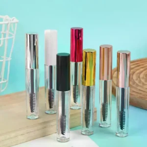 3ml Empty Mascara Tube Eyelash Growth Liquid Vial Bottle With Eyelash Wand Eyelash Cream Container Refillable Packaging Makeup