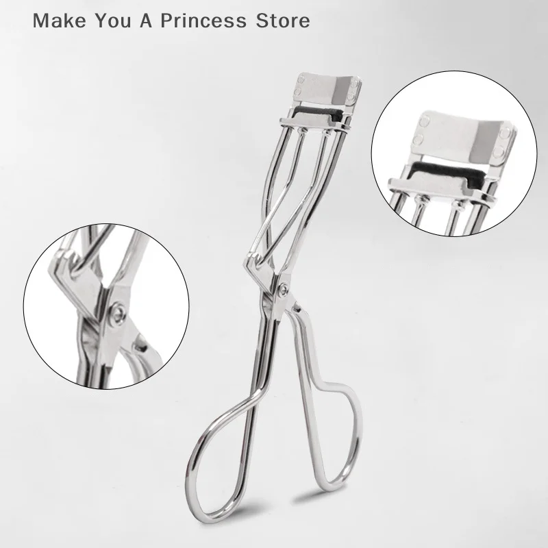 Mini Partial Eyelash Curler Nature Curl Sun Flower Eyelash Extension Volume Tweezers Stainless Steel Beauty Makeup Tool - Image 3