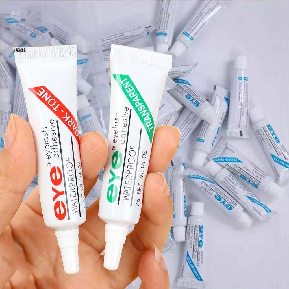 Mild Disposable False Eyelash Glue 7g No-irritating Waterproof Lasting Strong Glues Lash Extensions Quick Dry Adhesive Glue Tool - Image 4