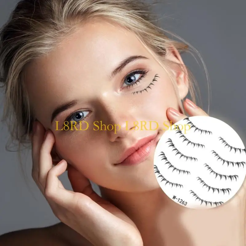 L8RD Lower Eyelash Tattoos Long-Lasting Waterproof Simulation 3D False Eyelashes - Image 3