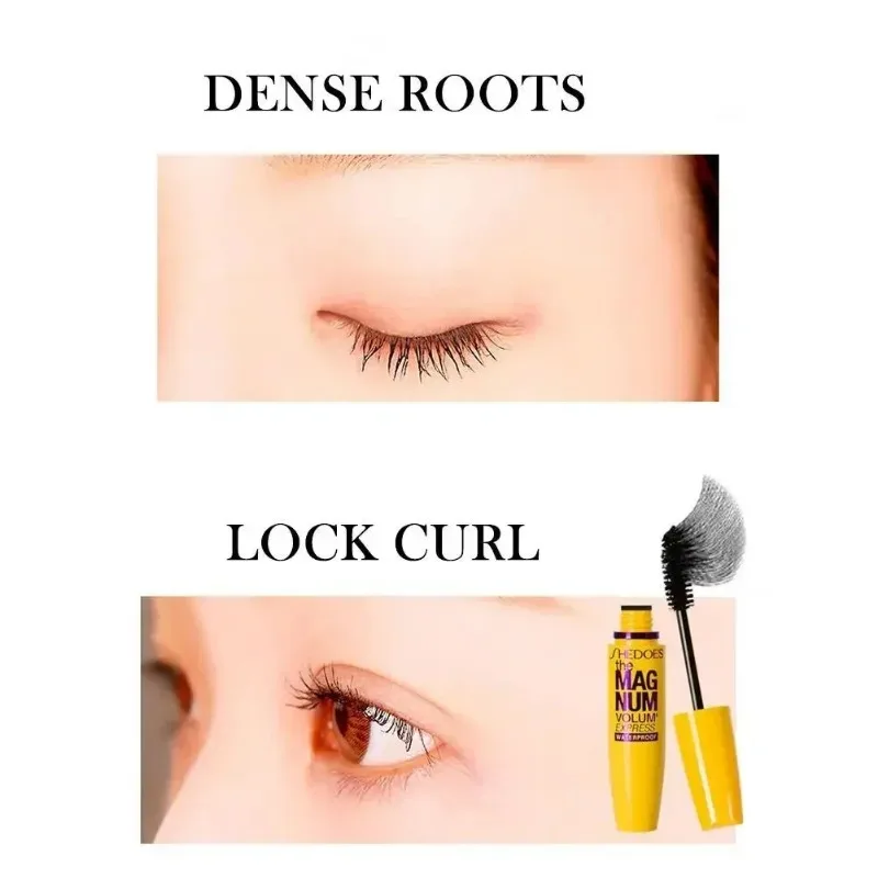 1pcs New Brand Eyelash Mascara Makeup Kit Long Lasting Natural Waterproof Black Professional Eye Mascara Cosmetic Make Up - Image 6
