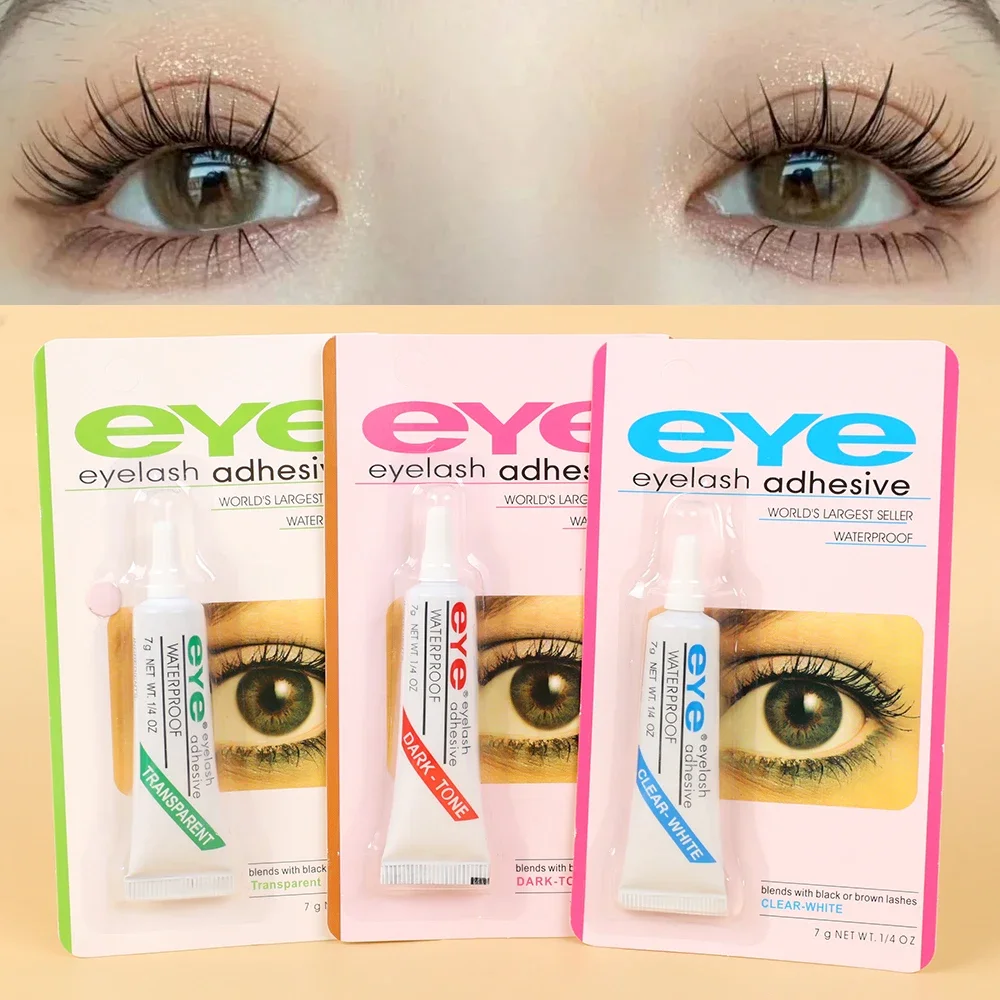 Mild Disposable False Eyelash Glue 7g No-irritating Waterproof Lasting Strong Glues Lash Extensions Quick Dry Adhesive Glue Tool - Image 6