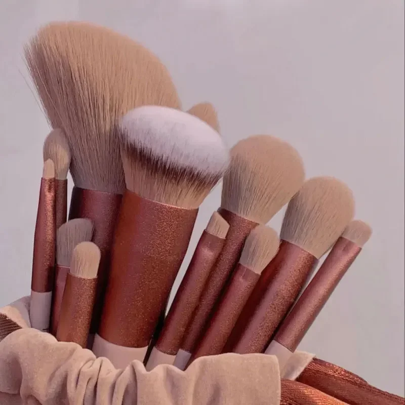 8-13 Pcs Soft Face Makeup Brushes Set Foundation Blush Powder Eye Shadow Highlighter Blending Make Up Cosmetic Brush Beauty Tool - Image 5