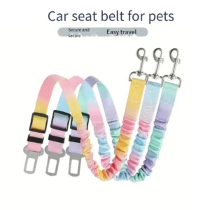 Pet seat belt for dogs, car accessory for small and medium puppies, safety buckle for cats, Teddy supplies