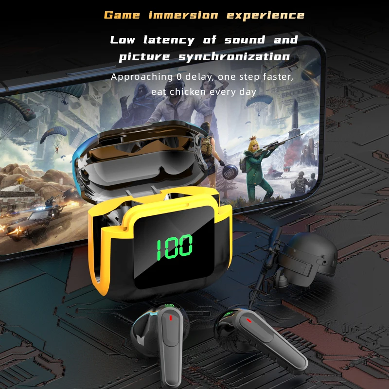 TWS Pro Bluetooth Wireless Headset HIFI Stereo Heavy Bass Sport Music Gaming Earphone With Mic Touch Control In-Ear Earbuds Mini - Image 6