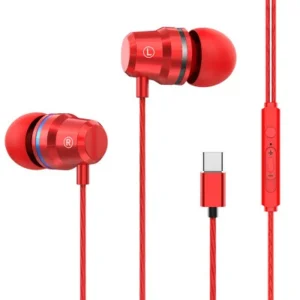 TYPE C USB Wired Earphone Metal Super Bass Stereo Music HIFI Sport Headset With MIC Bass For Xiaomi Huawei Headphones