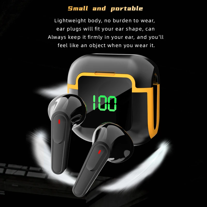 TWS Pro Bluetooth Wireless Headset HIFI Stereo Heavy Bass Sport Music Gaming Earphone With Mic Touch Control In-Ear Earbuds Mini - Image 4