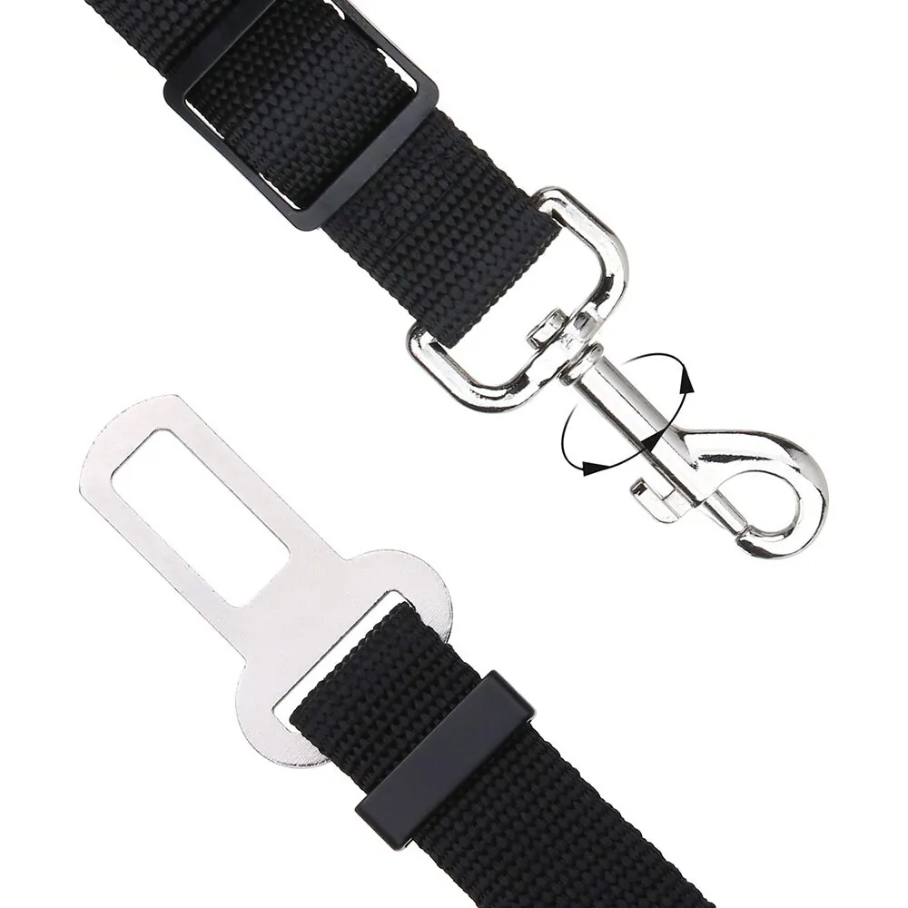 Adjustable Pet Dog Cat Car Seat Belt for Dogs Harness Leash Travel Clip French Bulldog Dog Collar Connector Accessories Supplies - Image 4
