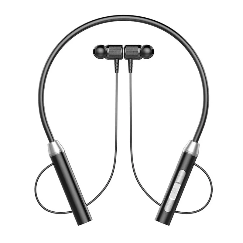 Neckband Wireless Bluetooths Headset In-Ear Earphone With Mic Magnetic Adsorption Sports Gaming Headphone Waterproof All Phones - Image 3