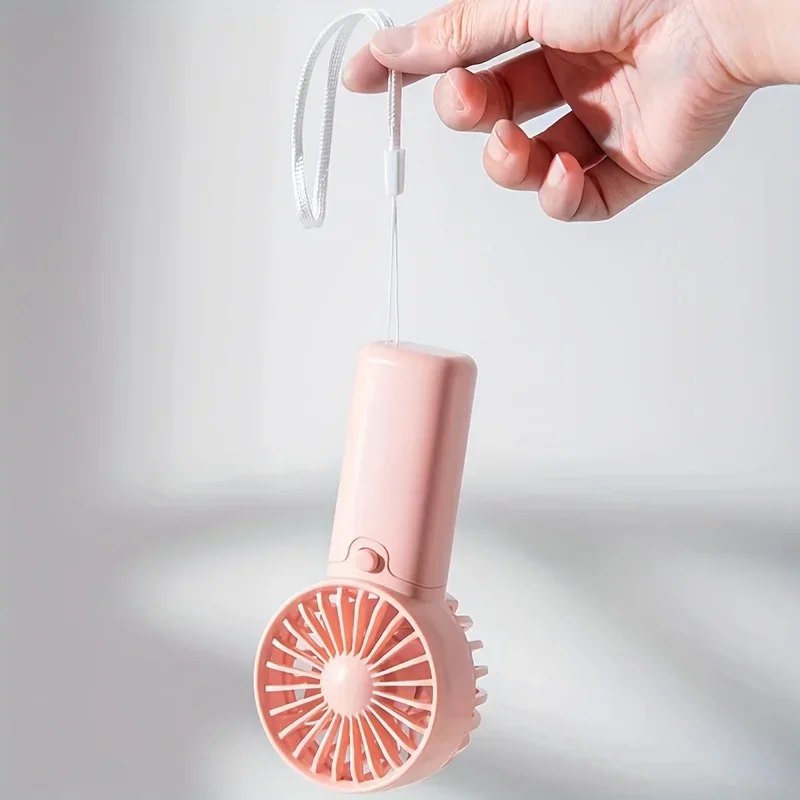 2026 Cute Mini Fan Portable Handheld Fan Lightweight Handy Fan Pocket Size Low Noise Small Electric Fan Student Gift Outdoor Fan - Image 3