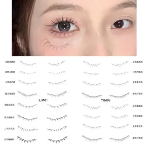 False Eyelash Tattoo Stickers Disposable Waterproof Realistic for Lower Lash Easy Makeup Tool Premium Quality