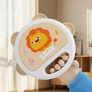 For Babies 0-2 Years Old Hand Drumming Toys Clapping Drum Bells Drummers Shaking Bells Educational Early Childhood Instruments