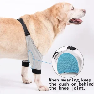 Pet Dog Puppy Elbow Brace Protector Soft Breathable Pain Relief Shoulder Support Elbow Sleeves Pads for Canine Elbow