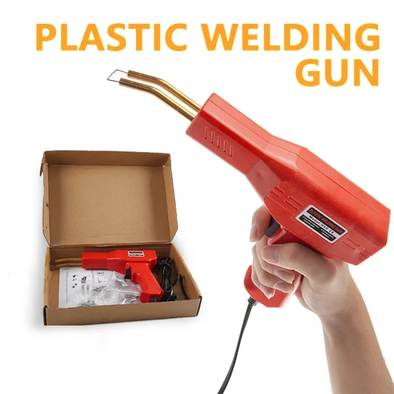 Plastic Welder Hot Nail Gun with 200-800 Nails for Car Bumper PVC Repair Garage Tool Kit Machine Welding - Image 4
