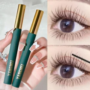 Ultra-Fine Curling Mascara Thick Lengthening Long-Lasting Waterproof Eyelash Mascara Non-Smudge Eyelash Makeup For Natural Look