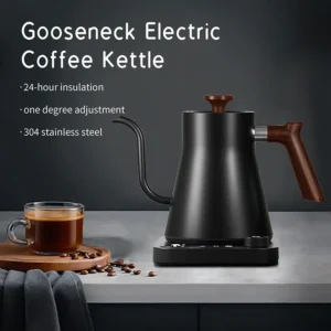 1200W Intelligent Constant Temperature Electric Kettle Hand Brewed Coffee Pot Gooseneck Pot Used for Brewing Milk Powder