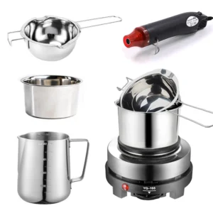 Candle Making Supplies for Candle Making, DIY Art&Crafts for Adults, Beginner, Electric Stove, Hot Air Gun, Melting Pot