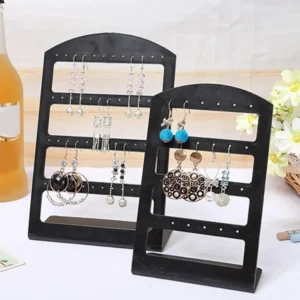 24/48 Holes Earrings Display Stand Holder Jewelry Show Rack Acrylic Organizer