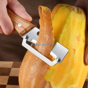 Stainless Steels Thick Vegetable Peeler Efficient Kitchen Tool For Smooth Peeling Pumpkin Sugarcane Saves Time