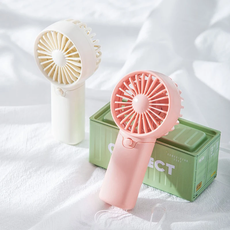 2026 Cute Mini Fan Portable Handheld Fan Lightweight Handy Fan Pocket Size Low Noise Small Electric Fan Student Gift Outdoor Fan - Image 6