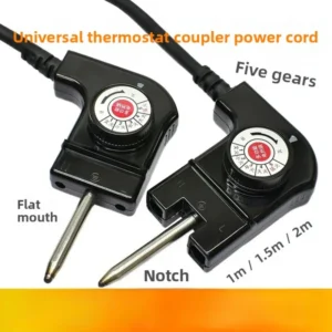 Multi Functional Electric Power Cord, Hot Pot Frying and Roasting Pan, Three Hole Plug, Regulating Wiring, Universal Switch