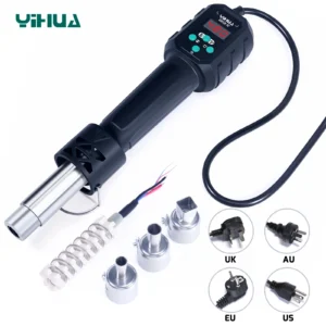 YIHUA Micro Hot Air Gun C/F Temp Adjusted 8858IV 700W Soldering Rework Welding Station LCD Digital Heat Gun BGA IC Solder Tools